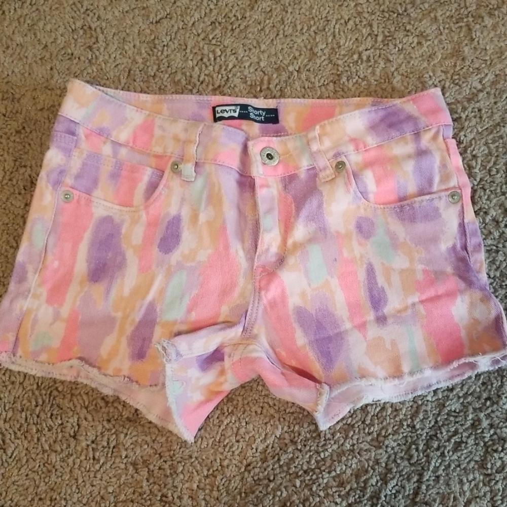 Levi's Colorful Shorty Shorts
